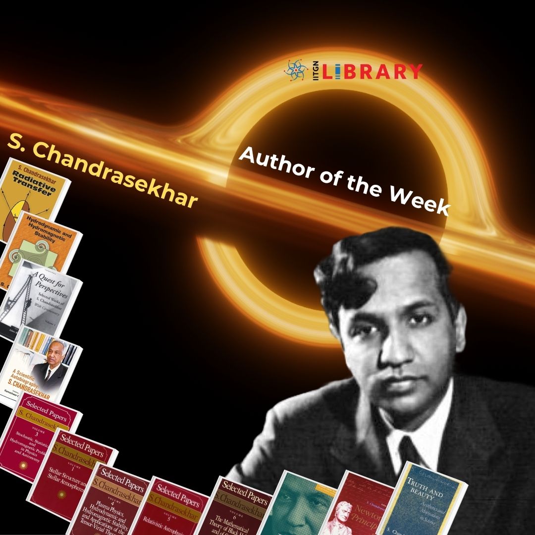 LibraryIITGN's tweet image. Explore the cosmos within and beyond!
From the depths of black holes to the depths of the human mind — balance is at the heart of all exploration. This week, the IITGN Library celebrates these two realms of chaos and harmony.
 #Cosmos #Wellbeing #library #iitgandhinagar