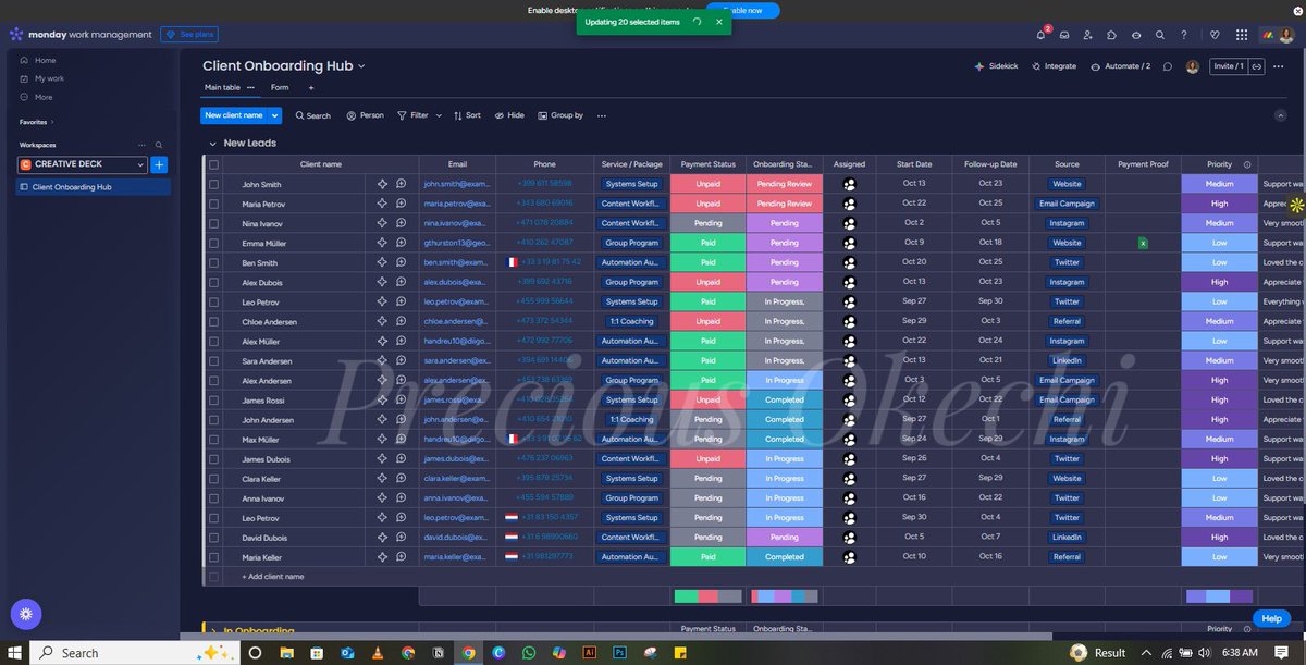 OkechiPrecious_'s tweet image. You understand clients better when you use the tools yourself.
Saw a post from @The_Christophxv where he said using Airtable and other tools for his projects helps him understand clients better  and it’s so true.
#automation