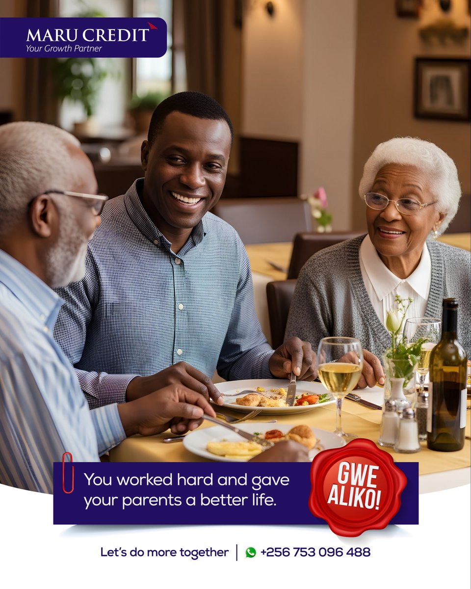 Every step you take builds a brighter future for your loved ones.

Today, we celebrate your perseverance.

#GweAliko #MARUCREDIT #youdeservethecredit