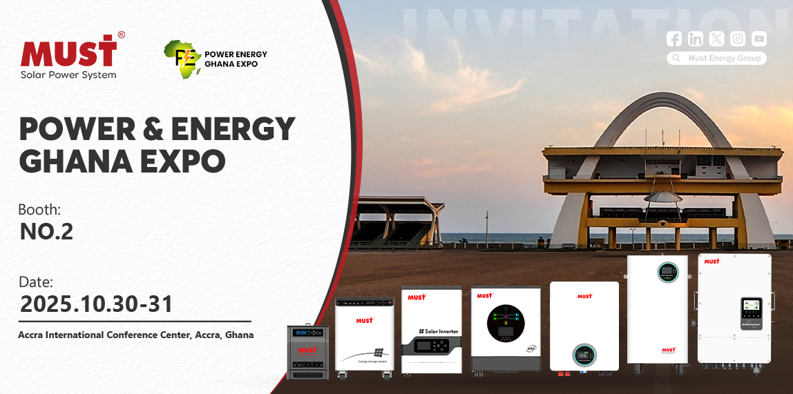must_power's tweet image. Join us at the Power Energy Ghana Expo and discover how our innovative smart solar solutions bridge the gap between grid instability and energy independence.
Let's harness the power of the sun to drive progress together. 🚀#CleanEnergy #CleanEnergyRevolution #SustainableFuture
