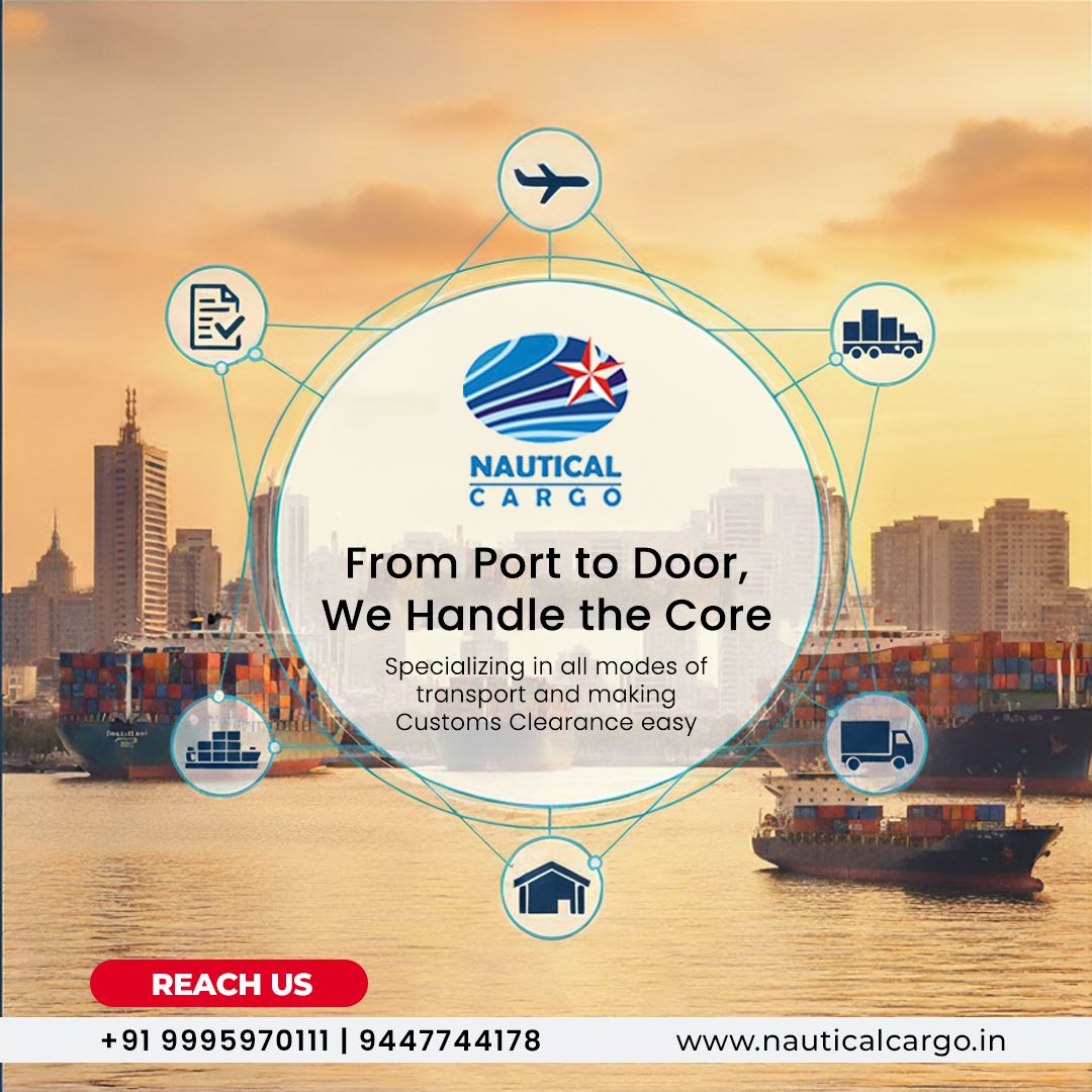 Nautical Cargo in Kochi specializes in all logistics, including challenging Project Cargo. Get expert service for:

Air, Ocean, &amp; Land Freight, Warehousing &amp; Customs

Your reliable supply chain partner is here.
🌐 nauticalcargo.in

#ProjectCargo #nauticalcargo