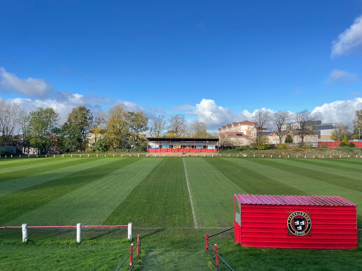 Robertson Park has never looked so good heading into Winter! All Cut &amp; Rolled ready for tomorrows game against St Rochs! 🚜 

Credit to <a href="/StewartCarbray/">Stewart Carbray</a> what a job he’s done helping the club get the park to a standard 👏 🚜