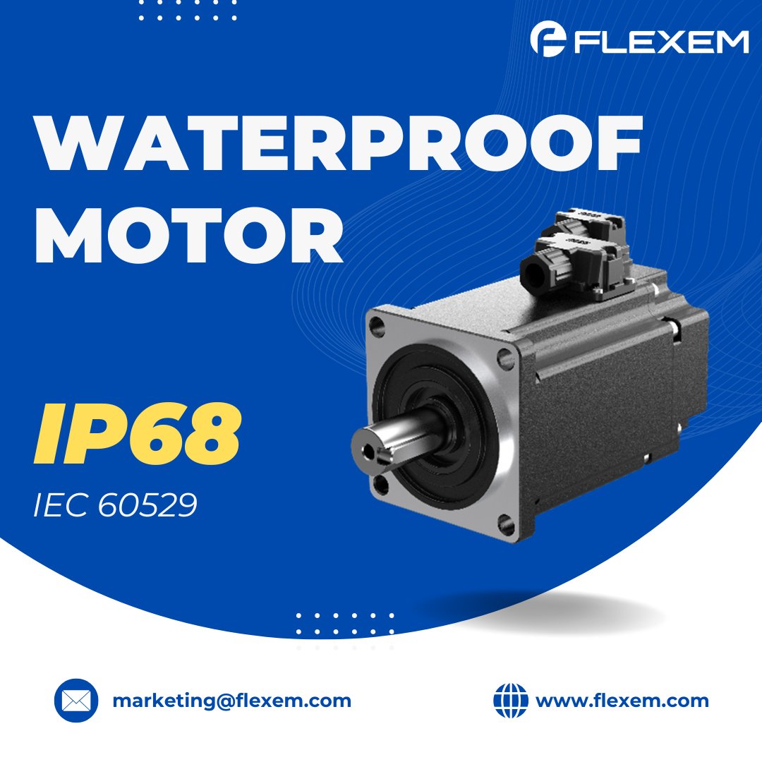 FlexemTech's tweet image. Smaller. Tougher. Smarter.
Our waterproof motor reaches IP68 protection level, keeping performance steady even in harsh conditions — and it’s 20% smaller than similar products. 💧⚙️
#IP68 #WaterproofMotor #Automation #Engineering #Flexem #SmartFactory