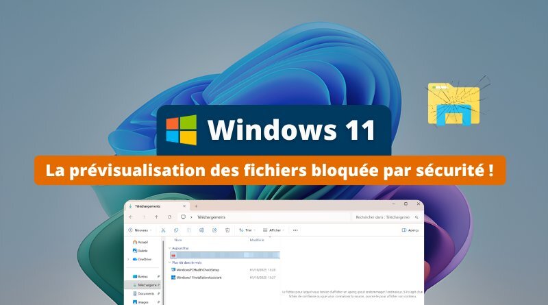 ITConnect_fr's tweet image. ⚡ Si l&apos;Explorateur de fichiers de Windows bloque la prévisualisation des fichiers suite à l&apos;installation des mises à jour d&apos;octobre 2025, ce n&apos;est pas un bug. 

+ d&apos;infos 👇
- it-connect.fr/explorateur-wi…

#Windows #WindowsServer #Microsoft #MiseAjour