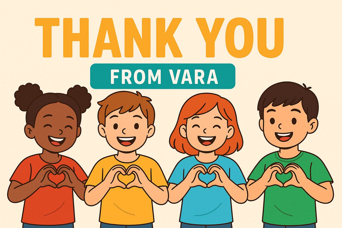 Happy Half Term from everyone at VARA 💙

A huge thank you to our amazing schools, supportive parents, and incredible staff for another fantastic half term! 🌟 Your hard work and kindness make all the difference every single day. #AlwaysBeKind #TeamVara