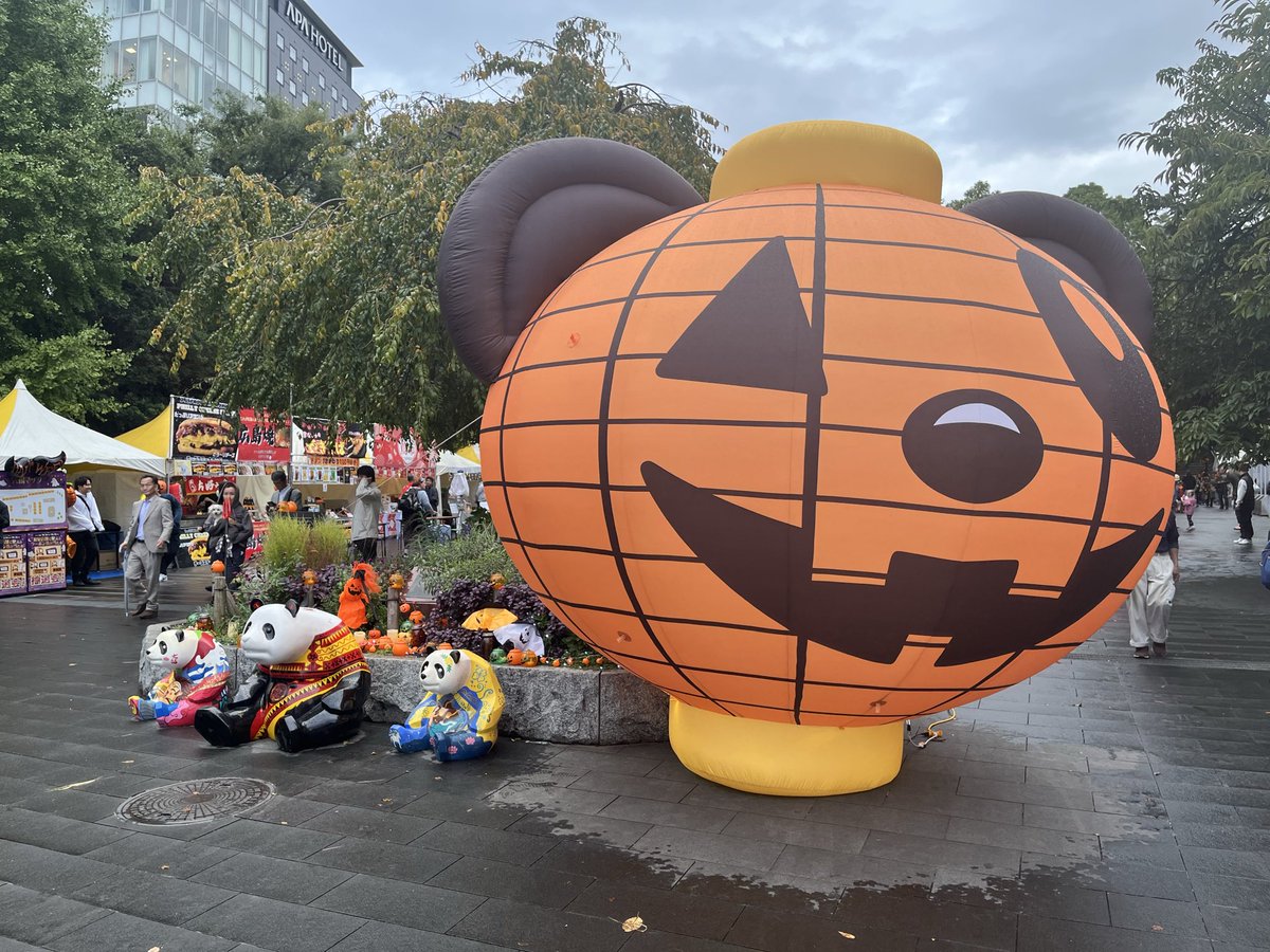 上野はハロウィン🎃
