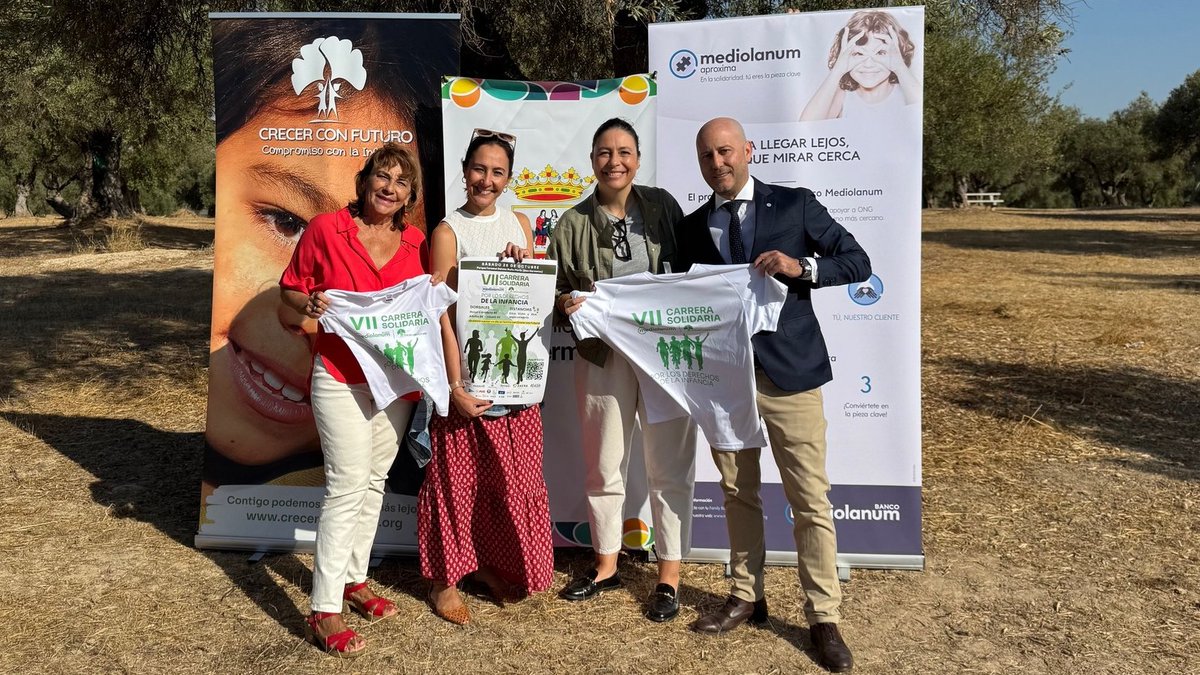 #EsNoticia / Este sábado se corre en el Parque forestal Dehesa de Doña María de #DosHermanas la VII Carrera solidaria por los derechos de la infancia de la <a href="/ongCcF/">Crecer con Futuro</a>.

periodicolasemana.es/2025/142392/es…