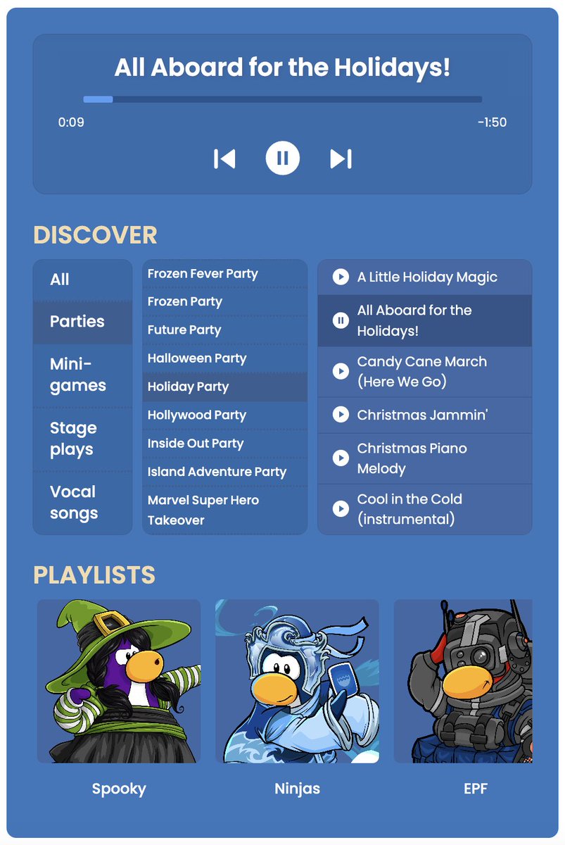 Club Penguin Mountains tweet media