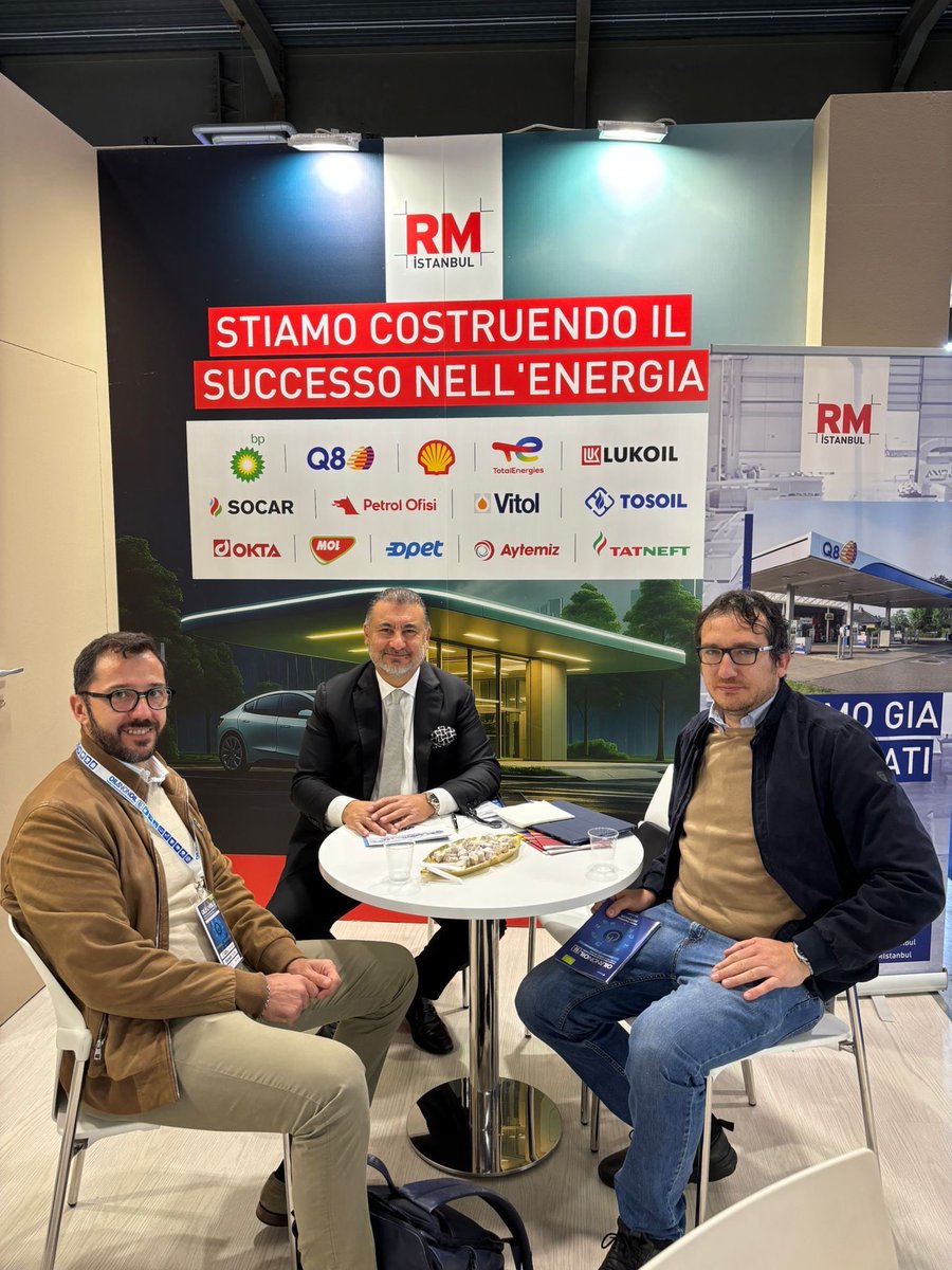RMIstanbul's tweet photo. We’ve successfully wrapped up our participation at Oil&amp;NonOil!

As RM Istanbul, we were delighted to welcome industry professionals from around the world to our booth, share our innovative solutions, and exchange valuable insights throughout the fair. https://t.co/r4eaDrmwIf