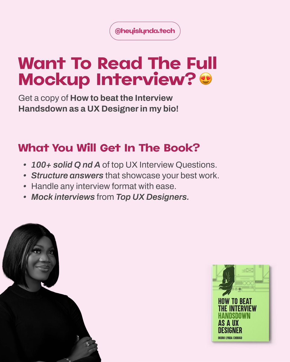 chibugokoro's tweet image. Winifred shares her fascinating journey into the world of UX and product design, explaining how she moved from questioning the coding path to solving real-world problems through design.

If you want to read more of this interview click the link in my bio🤗🤗

#ux #uxinterview #ux