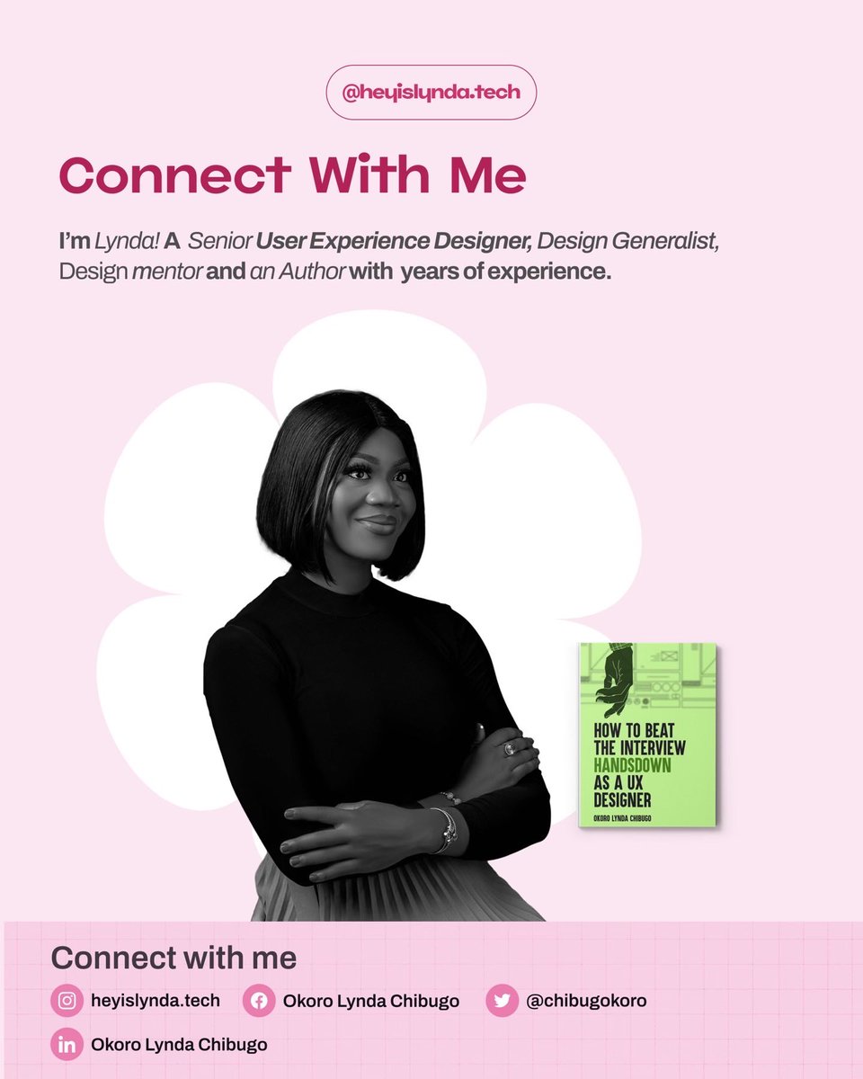 chibugokoro's tweet image. Winifred shares her fascinating journey into the world of UX and product design, explaining how she moved from questioning the coding path to solving real-world problems through design.

If you want to read more of this interview click the link in my bio🤗🤗

#ux #uxinterview #ux