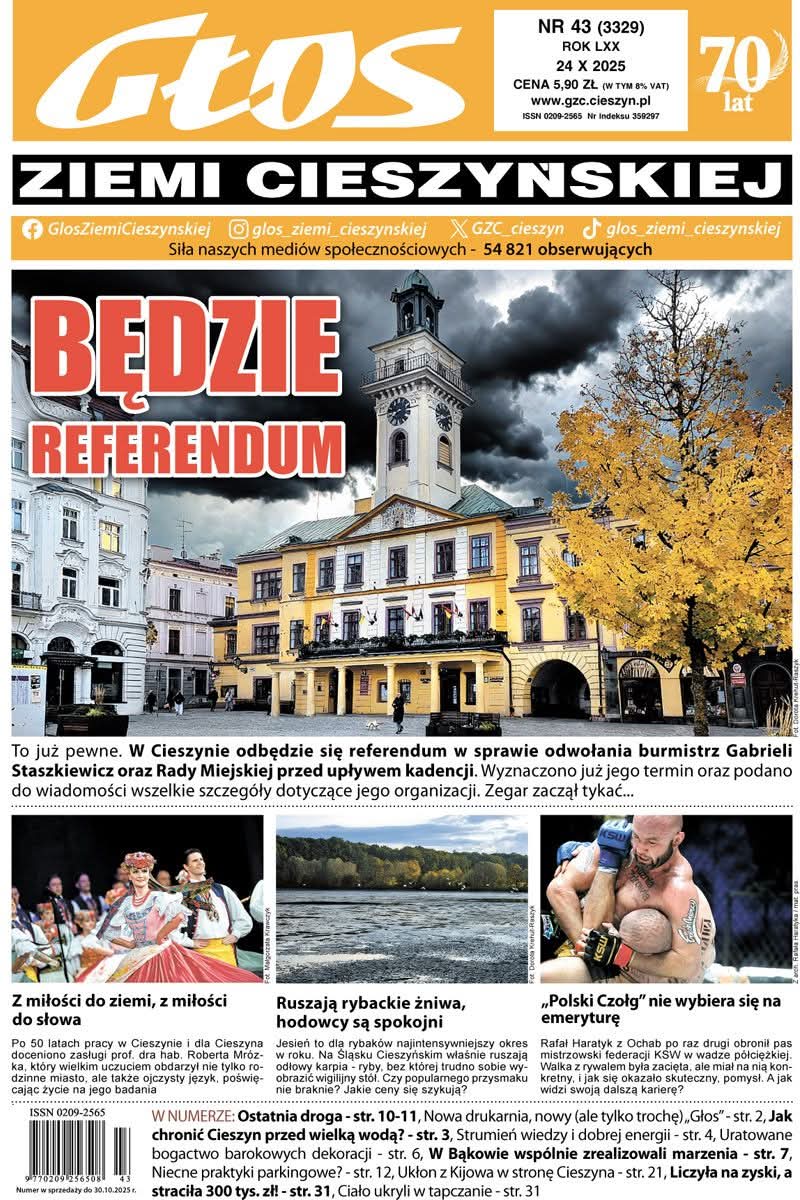 Najnowszy "Głos" i najnowsze wieści z regionu już czekają. Zapraszamy do punktów z prasą oraz do internetu:

prasabeskidzka.pl/glos-ziemi-cie…