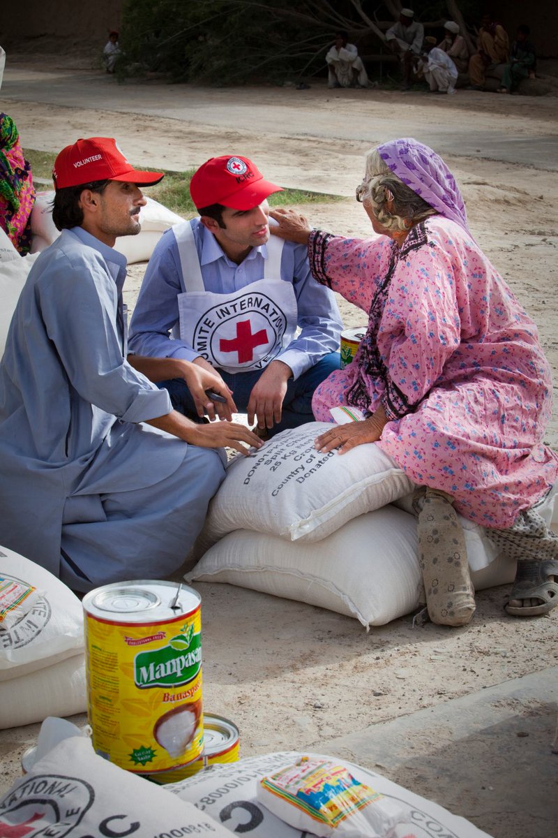 This is me during the 2010 floods in Balochistan, Pakistan. Fifteen years on, my belief in our Fundamental Principles has only deepened, they are what allowed us to stand with the people who needed us most. This article is a powerful reminder: bit.ly/47FMI4M