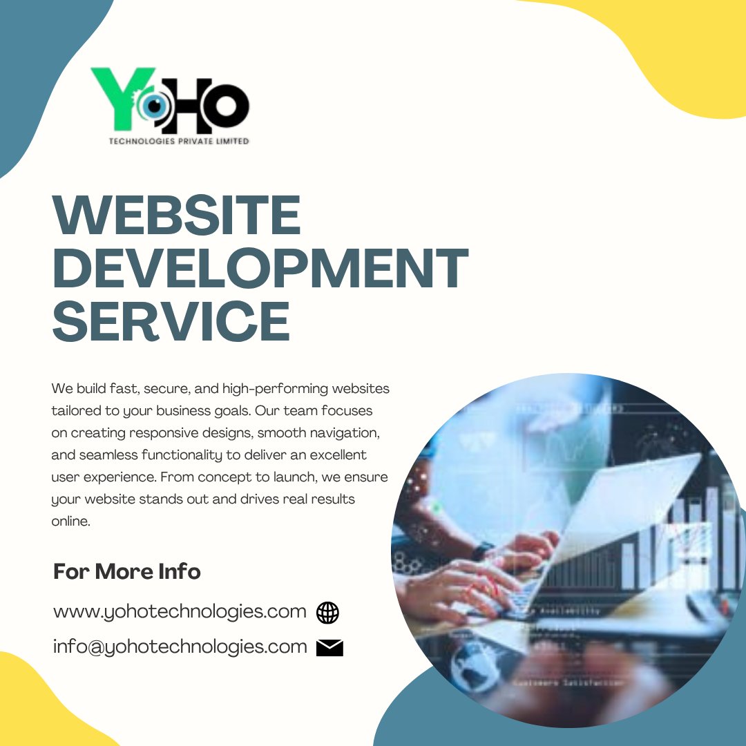 yohotech23's tweet image. Transform your online presence with a stunning, high-performing website designed to grow your business.
#WebsiteDevelopment #WebDesign #WebDevelopment #BusinessGrowth