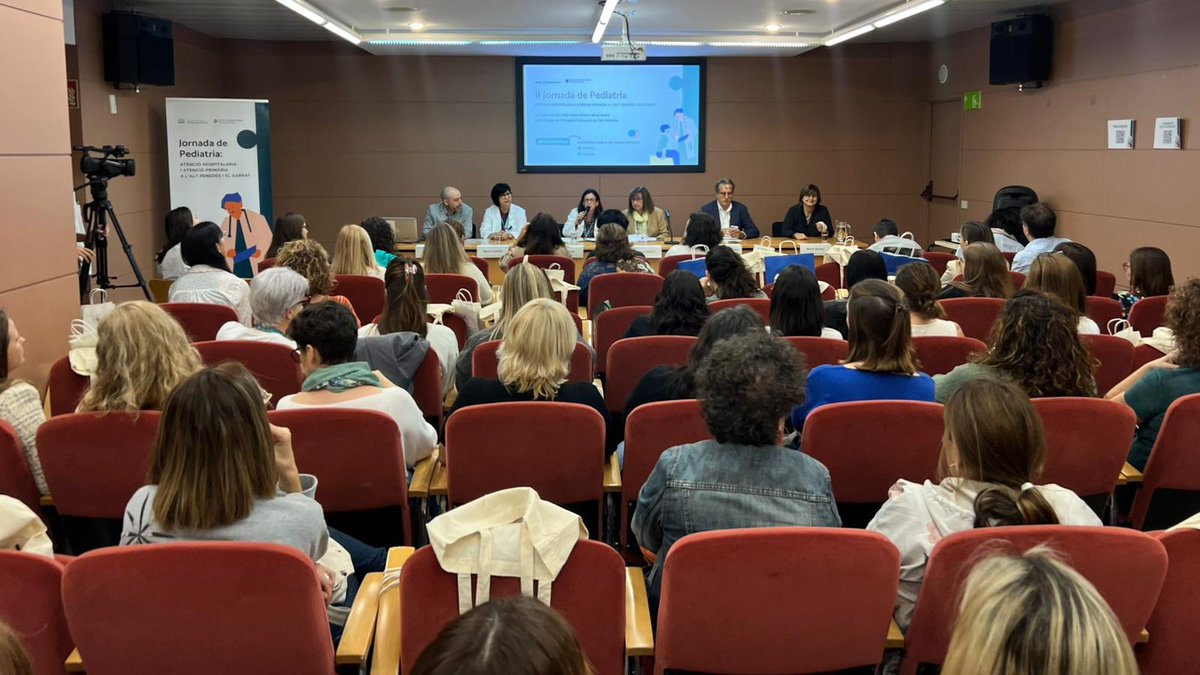 🟢Comença la II Jornada de #Pediatria: atenció hospitalària i atenció primària a l'Alt Penedès i el Garraf, organitzada pel <a href="/csapg_/">Consorci Sanitari Alt Penedès-Garraf</a> i <a href="/icscat/">ICS. Generalitat</a>.

Compartim coneixements i promovem la coordinació entre els nivells assistencials del territori.

#PediatriaAPG25