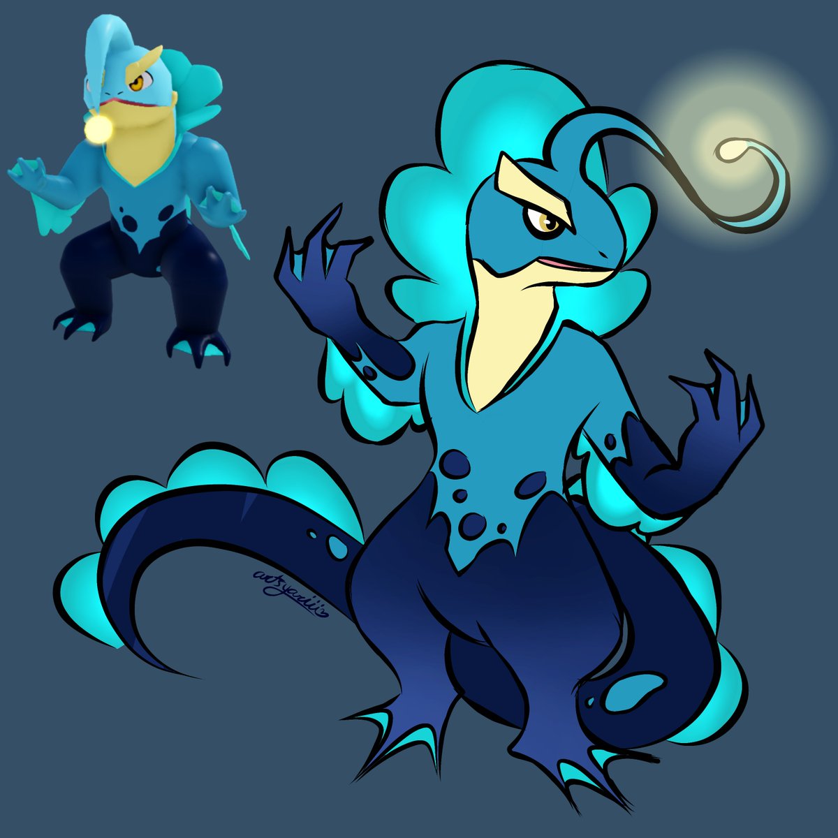 artsyariii's tweet photo. luminami but its 20% cooler

#LoomianLegacy #loomianlegacyart https://t.co/Cj5xDyrfQm