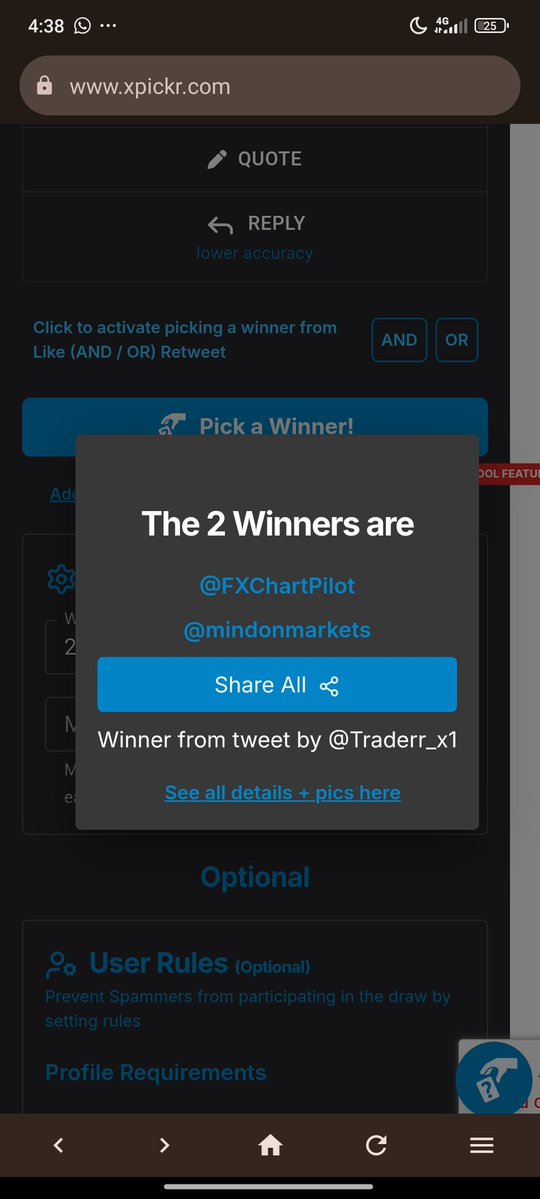 🍥Idris (@idrsshehu) on Twitter photo Congratulations winners 💐
<a href="/FXChartPilot/">The Chartist 📈</a>
<a href="/mindonmarkets/">Precision Trader</a>
Kindly DM me with your Brightfunded registered email address Congratulations winners 💐
<a href="/FXChartPilot/">The Chartist 📈</a>
<a href="/mindonmarkets/">Precision Trader</a>
Kindly DM me with your Brightfunded registered email address