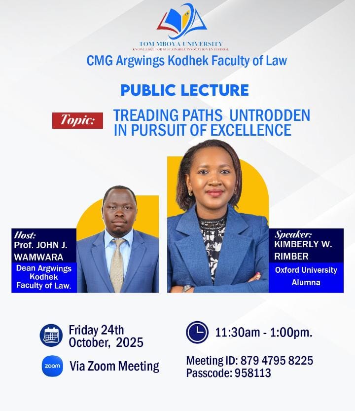 Tom Mboya University tweet media