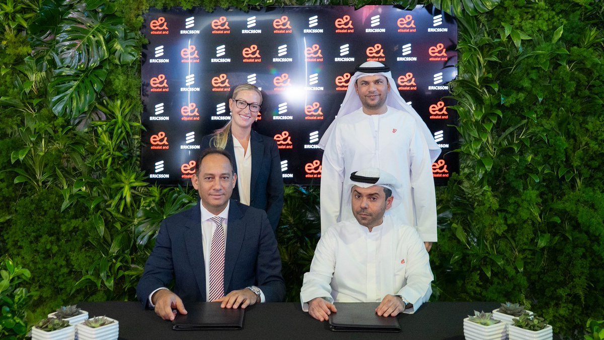ericsson's tweet image. Last week at #GITEX2025, we signed agreements with e& to modernize its core network infrastructure and OSS/BSS to state-of-art cloud-native solutions in the UAE: m.eric.sn/fSkr50XgOQT
#NoNonsenseOSSBSS