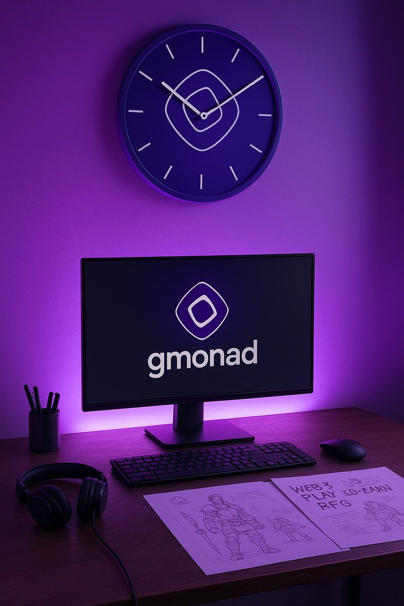 gm ☀️ gmonad 💜 
say it back 🤞