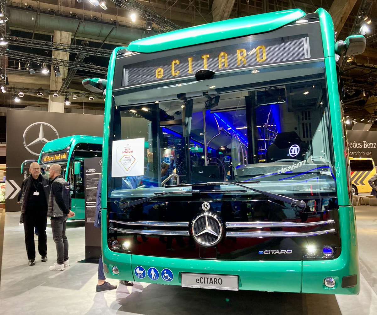 DaimlerBusesFR's tweet image. Après le prestigieux prix #CoachoftheYear attribué à la #TopClass de #Setra, nos véhicules ont continué de briller : 2 labels pour le S 515 HD de Setra au titre de la #sécurité &amp;amp; du confort et l&apos; #eCitaro #MercedesBenz s’est lui distingué dans la catégorie #confort des autobus.