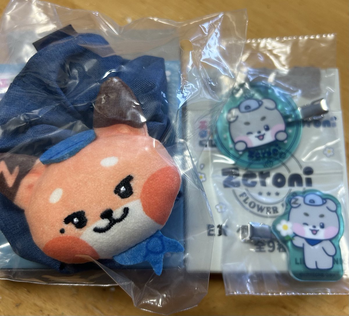 zeroni ゼロニ エニマイくじ ランチバッグ シュシュ ハニニ セット