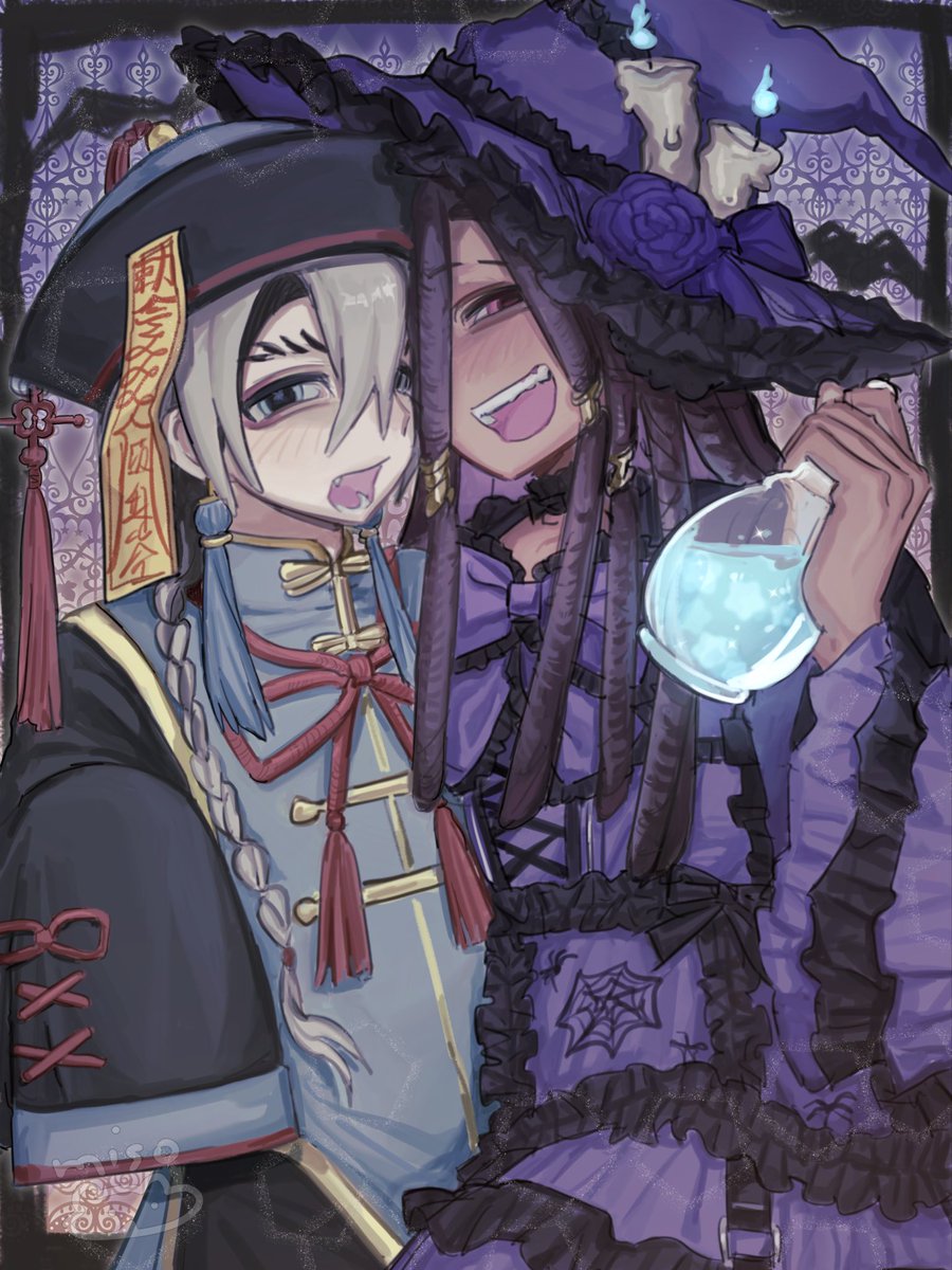misoGreg's tweet image. :¨·.·¨:
 `·..·‘  Halloween 🎃 
#janka #GachiArt
