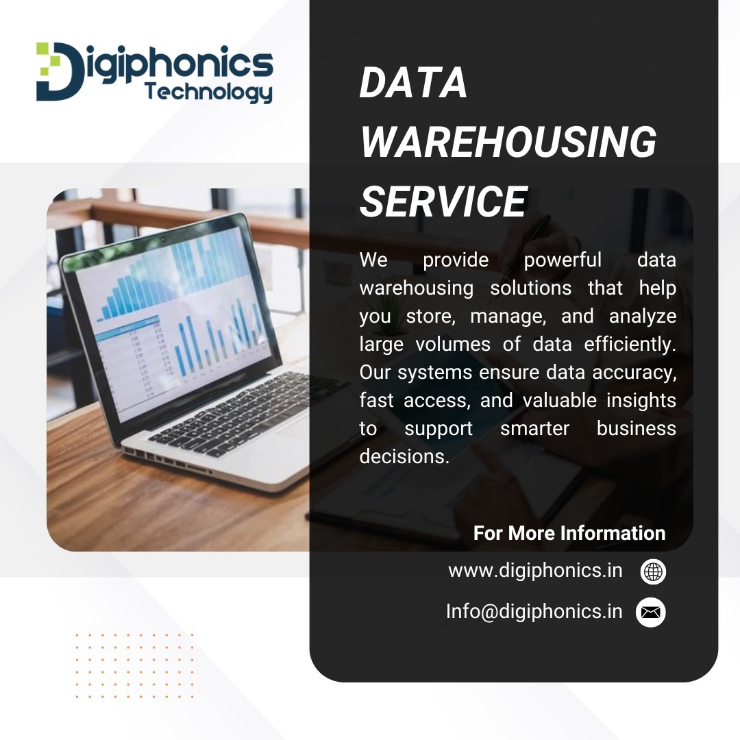 digiphonics23's tweet image. Unlock the power of your data with secure, scalable, and intelligent data warehousing solutions.

#DataWarehousing #DataManagement #BusinessIntelligence #DataAnalytics #BigData