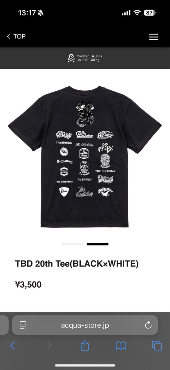 B-T TOUR THE BEST 35th anniv. Big Tシャツ CATALOGUE THE BEST 35th anniv. | VICTOR ONLINE STORE限定