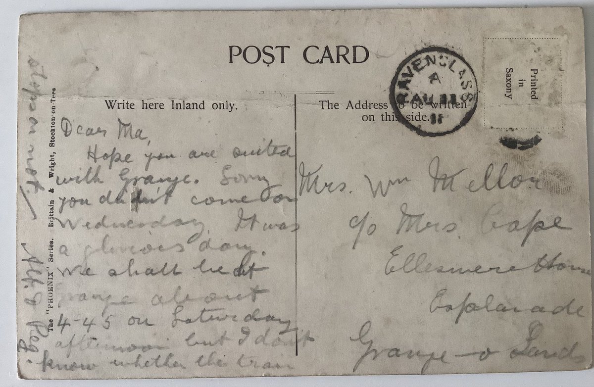 PaulSuttonKing's tweet image. Ravenglass #Cumberland #ShopfrontFriday #postcard