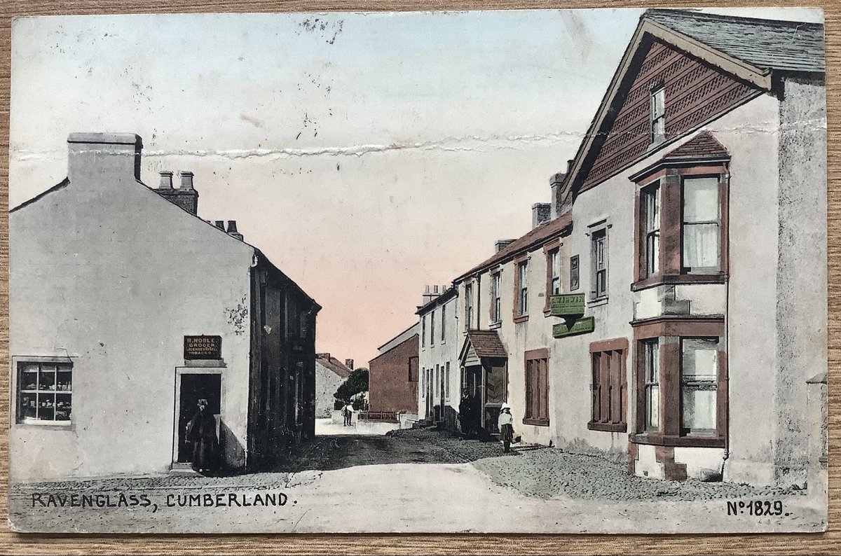 PaulSuttonKing's tweet image. Ravenglass #Cumberland #ShopfrontFriday #postcard
