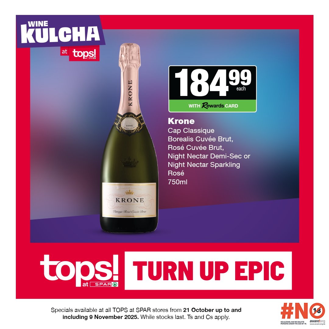 Stock up on these feel-good wines to elevate your “twaaas” moments into  sparkling nights! #PhuzaRight 

Shop Now: spklr.io/6010BzETq