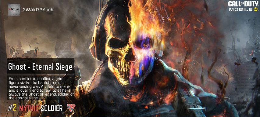 smrtcodm's tweet photo. Finally after a long time completed this and also maxed it out also. Ghost mythic is looking soooo fine when upgraded 
Got my cp from @carry1st for anyone in Africa trying to buy cp at a cheaper rate
#CallofDuty #gaming https://t.co/eaOqvKd4Ai