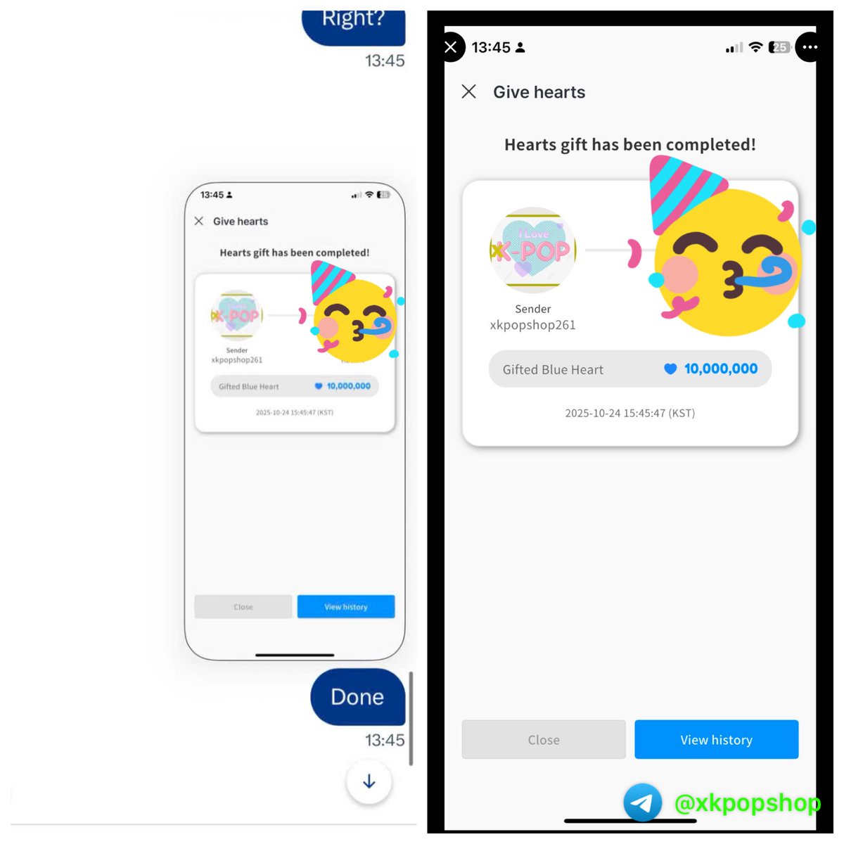 xkpopshop's tweet image. 🔜𝑆𝑂𝐿𝐷  #Fancast 

✔️ 10M💙

🗯️𝑃𝑢𝑟𝑐ℎ𝑎𝑠𝑒𝑑 by anonymous

💐𝑇𝑦𝑠𝑚 𝑓𝑜𝑟 𝑝𝑢𝑟𝑐ℎ𝑎𝑠𝑖𝑛𝑔 🍀
@xkpopshop