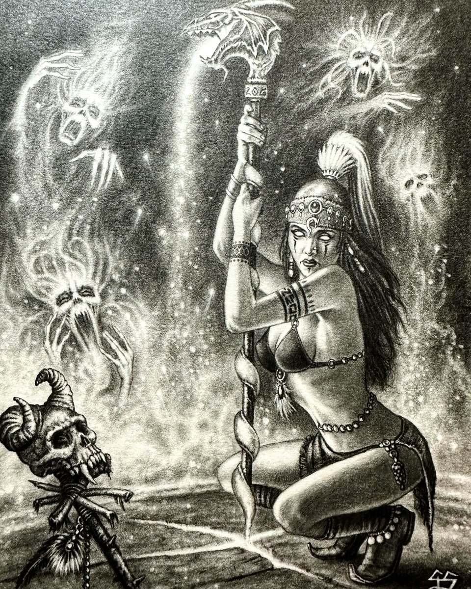 Artwork for Earthdawn RPG, 4th Edition (2015)
Artist: Tony Szczudlo