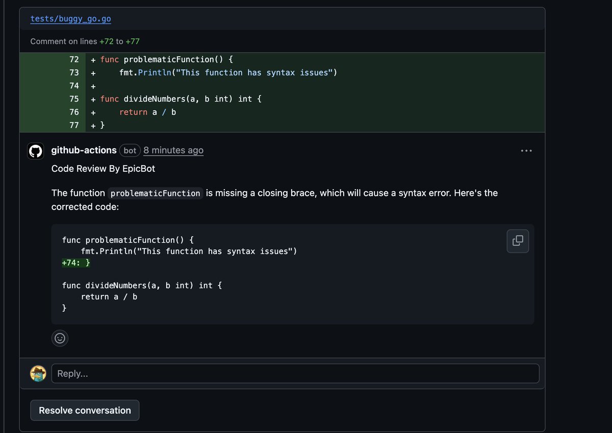 amandotdev's tweet image. making mini version of @coderabbitai . 
here is how my agentic review system works 
pr webhook sent by github bot -> backend starts the process by taking up the file differences -> chunks it -> sends to llm and get review-> post comment on pr 
more changes on the way...