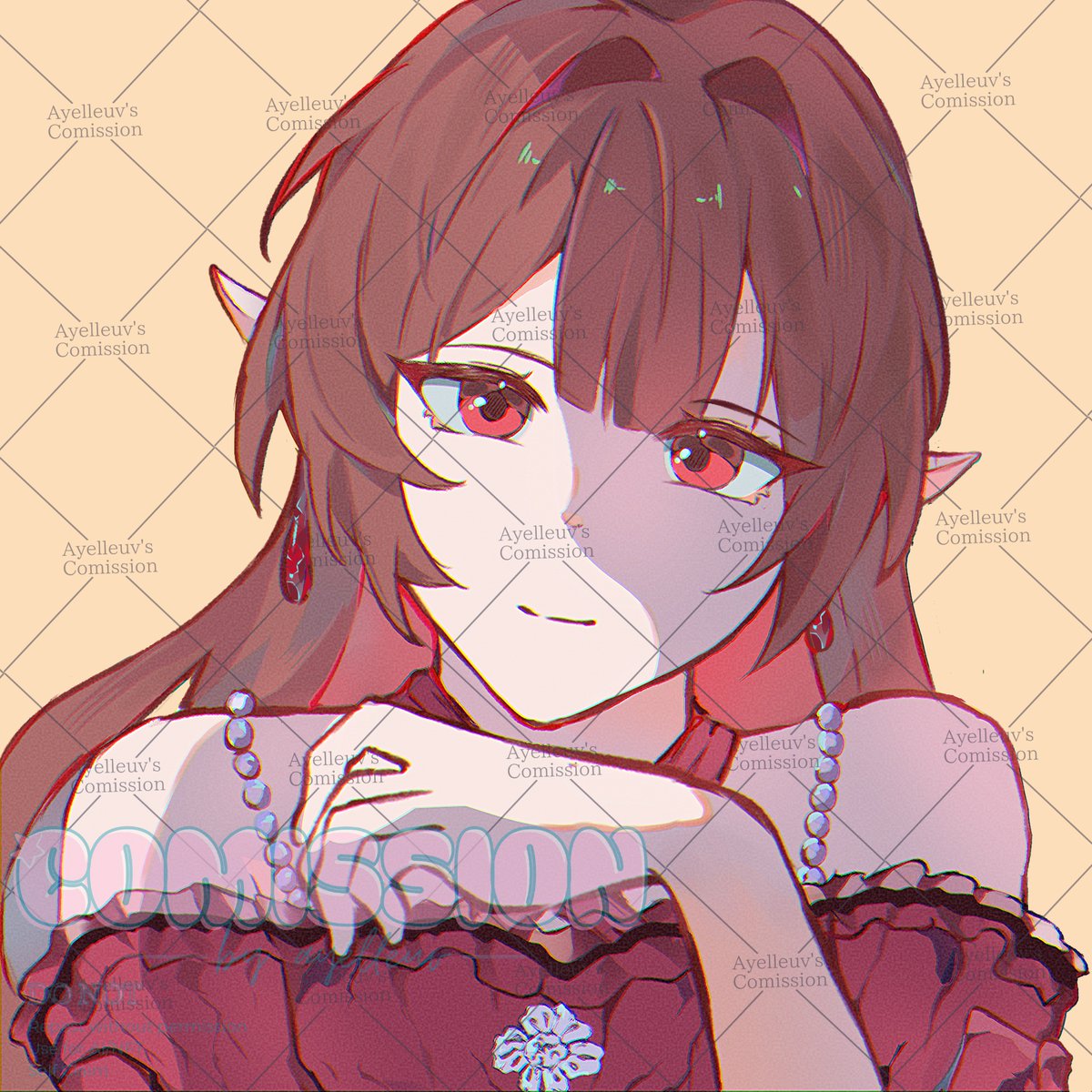 Comission for @/ilyaelyos and @/tachyonigist 
Thank you so much for comissioning me^^

#Comission #VGenComms #Artidn #Aycms