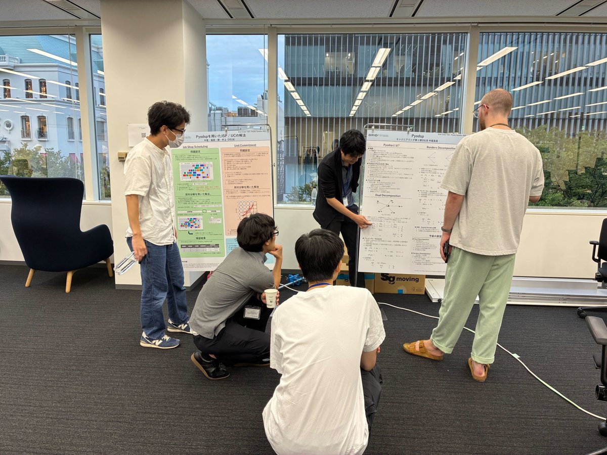 gridpredict's tweet image. 先日、新オフィスで社内ポスターセッションを開催しました!
各チームが日頃の取り組みやアイデアを共有し、部署を越えた意見交換が活発に💬
「こんなことやってたの!?」という驚きや、新しいつながりが生まれました🤝…