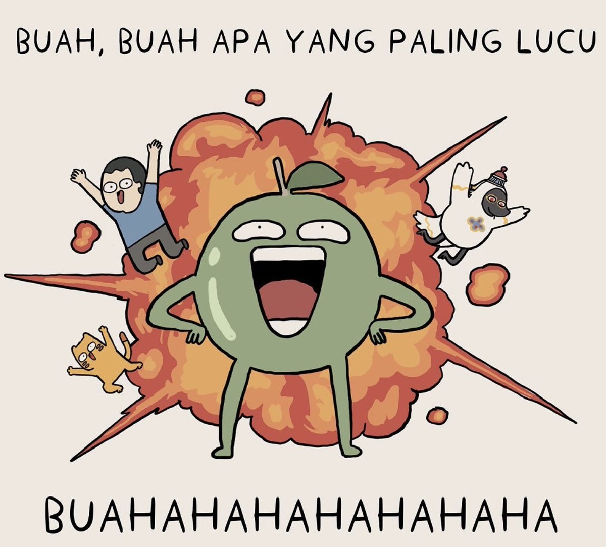 Drop joke bapak-bapak terbaik lo ..