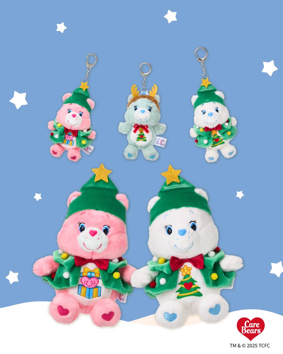 レトロ CareBears ケアベア クリスマスツリー マスコットフィギュア付き ケアベア™︎【公式】 on X: 