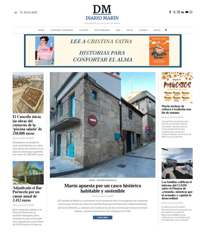 Viernes en Marín. Tiempo de repensar nuestro entorno 🏘️
Apoya nuestro compromiso con la información local <a href="/marin_diario/">DiarioMarín</a>
👇🏼👇🏼👇🏼👇🏼👇🏼
diariomarin.com