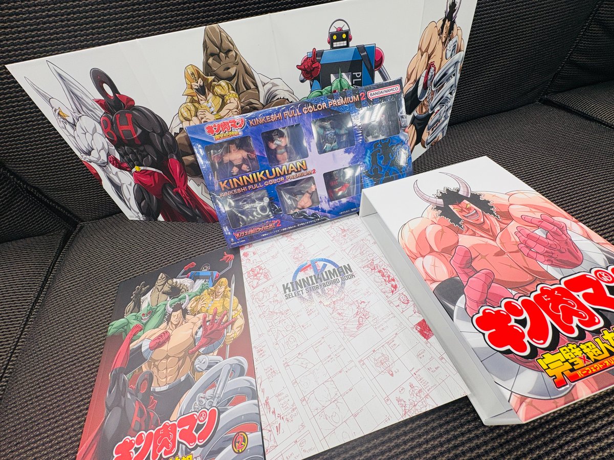 ／
#キン肉マン Blu-ray BOX2　
🔥10月29日発売🔥
＼

サンプルの写真を公開💪
来週発売ですのでぜひチェックしてください！
kin29man-anime.com/bd/bdbox2/

＜特典内容＞
アニメーションキャラクターデザイン丸藤広貴描き下ろしジャケット