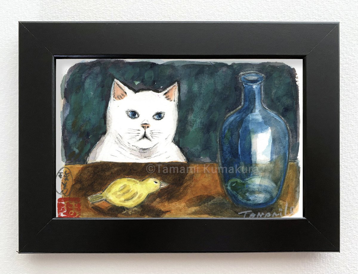 くまくら珠美さん　ポストカード原画 くまくら珠美 on X: 