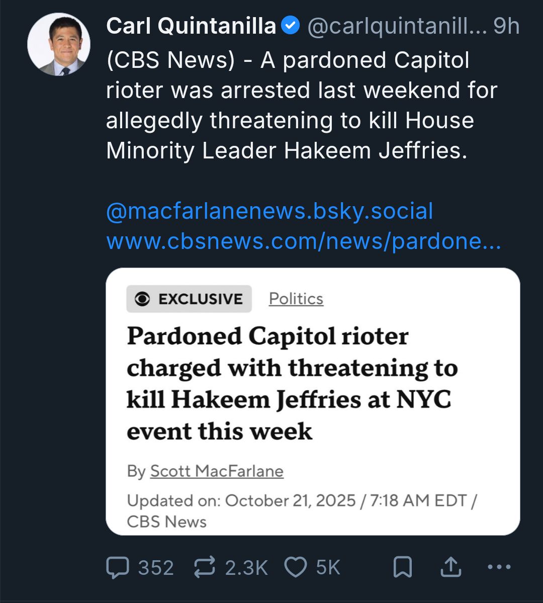 rosacruz7's tweet image. Oh, you want to make America safe again? 

Cool. 

You could start with the #ConvictedOrangeFelon and #RussianAsset currently residing at - and destroying - the White House.