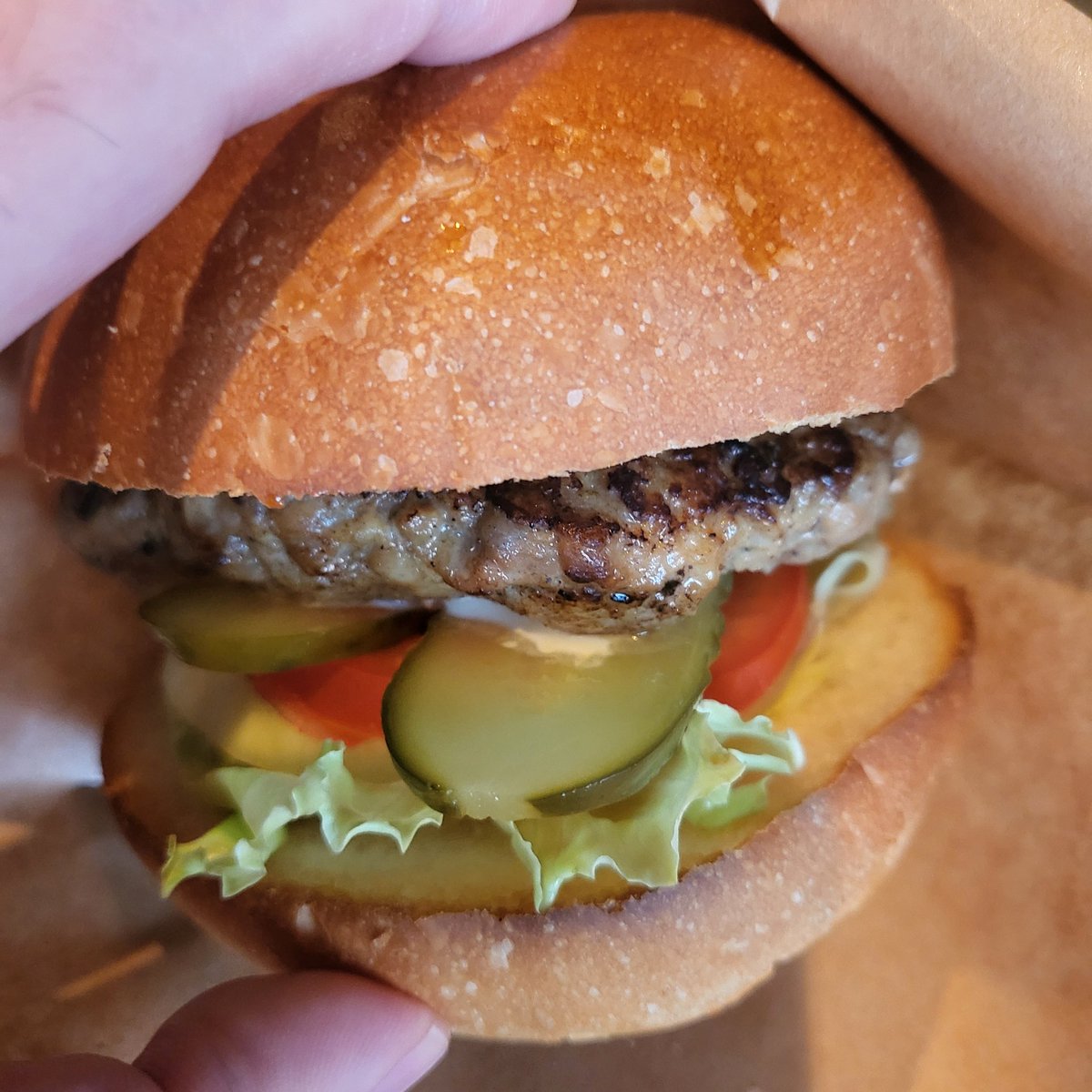 Python_SEI's tweet image. ハナキンバーガー🍔