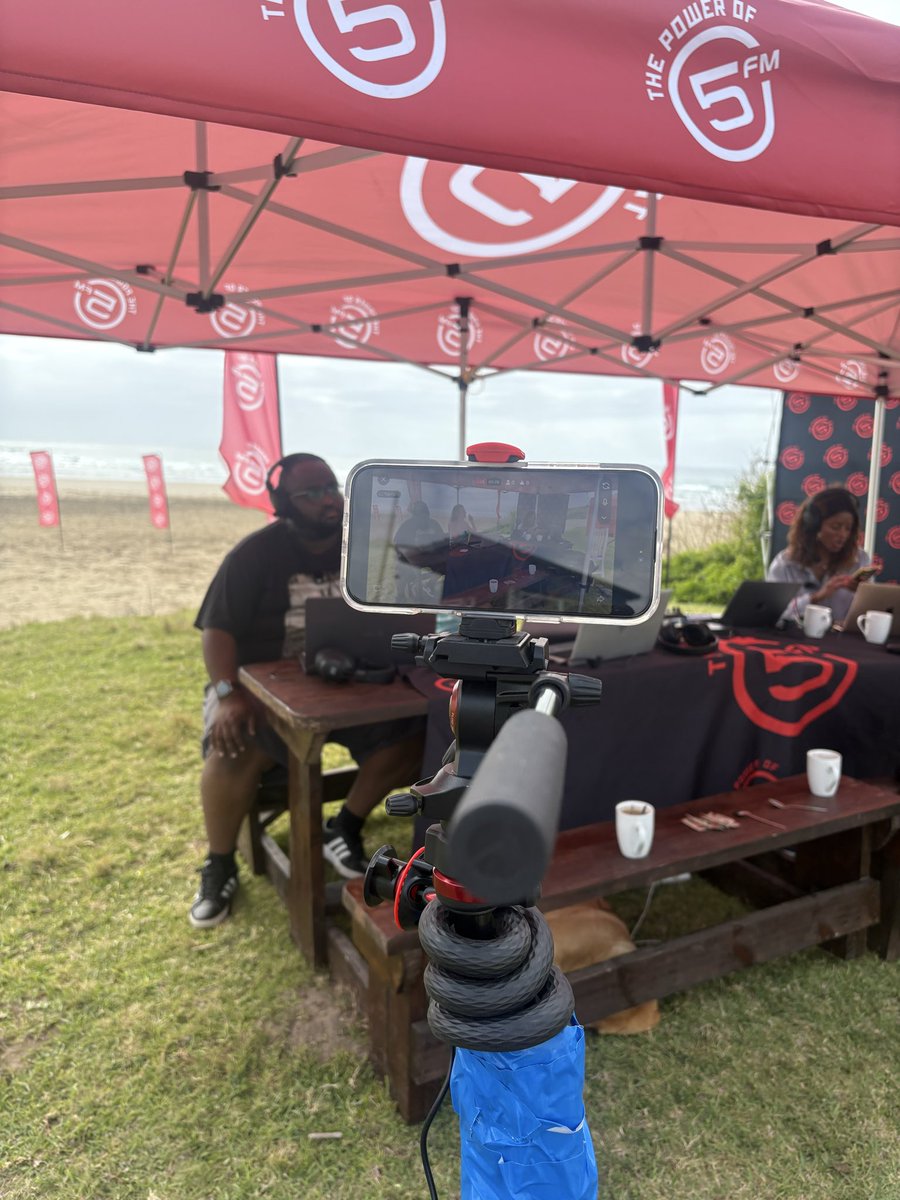 5FM's tweet image. #5Breakfast team broadcasted live with @CellC at the stunning Coffee Bay in the Eastern Cape, right next to the iconic Hole In The Wall! It’s been an epic morning filled with breathtaking views and unforgettable moments. 

Thank you for tuning in! 🤩🔥

#CellC…