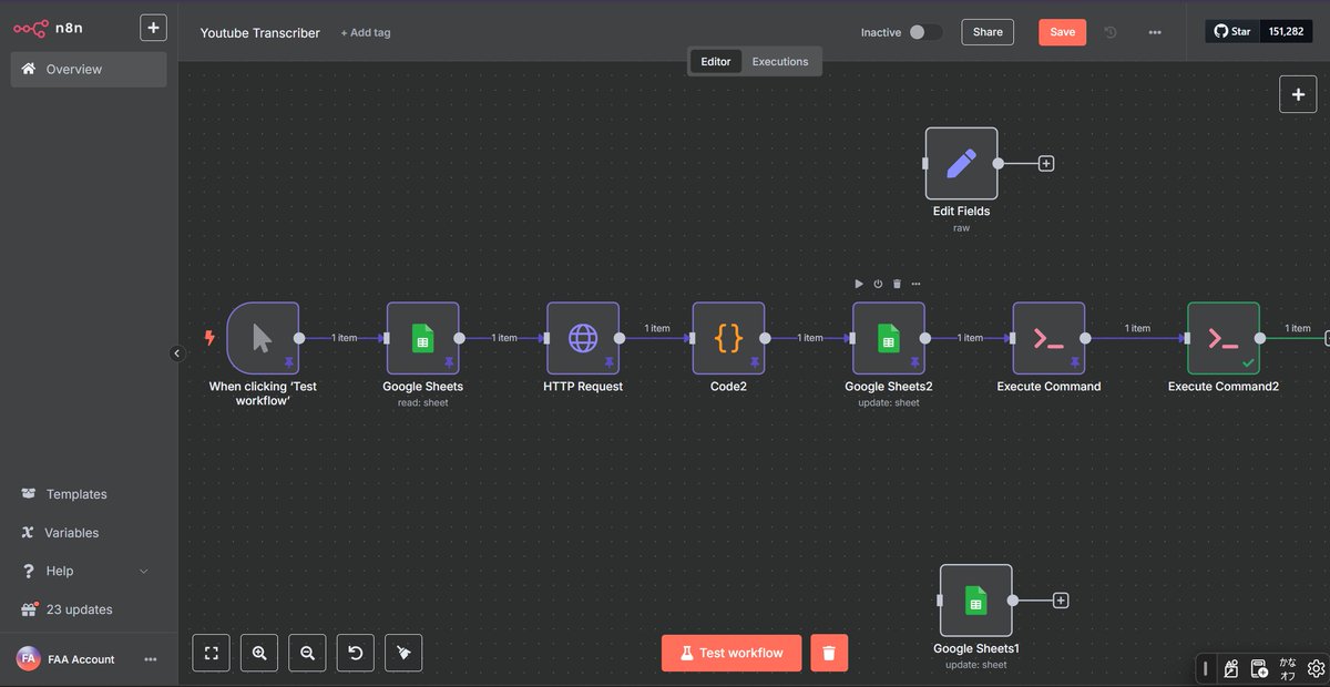 stackashx's tweet image. Wireframing my 6 SaaS projects in n8n and getting them all running successfully.
Once that’s done, I’ll design the full SaaS architecture.
This is going to be fun and I’m thinking of using AWS Lambda for it.
#6