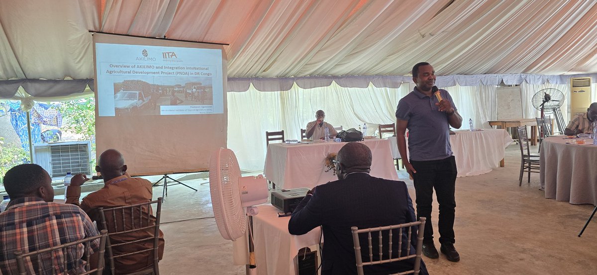 ClerisseC's tweet photo. 💥📱SCALING UP DIGITAL INNOVATIONS IN Agriculture: @seedtracker + @ACAI_IITA Through PNDA project💥

🇨🇩Digitalising DRC Seed system with @IITA_CGIAR supports is the entry-point 4 Sustainable Agriculture Transformation &amp; the good of our farmers💥
@butondonzangi
@PrimatureRDC https://t.co/jsL8bEkTFO