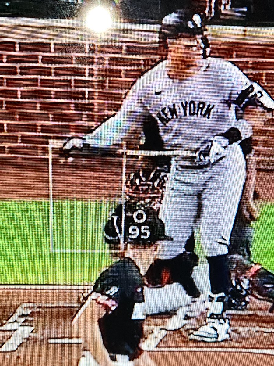Nets1fan's tweet photo. @WFAN660 
#mlb umpires are definitely betting on baseball games against certain teams and certain players. 
Aaron judge is a prime example with the super extended strike on he has to deal with every time he steps into the batter's box. 
#mlb umpires are blatant in their actions https://t.co/QxJcjYlEQT
