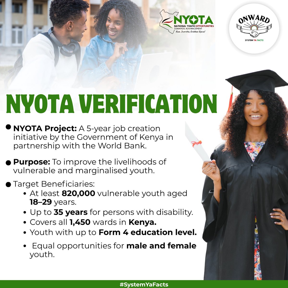 wambugithurai's tweet image. #NYOTAVerification 
Youth usiachwe nyuma jaza

Expanding Youth Opportunities 

50K For Biz